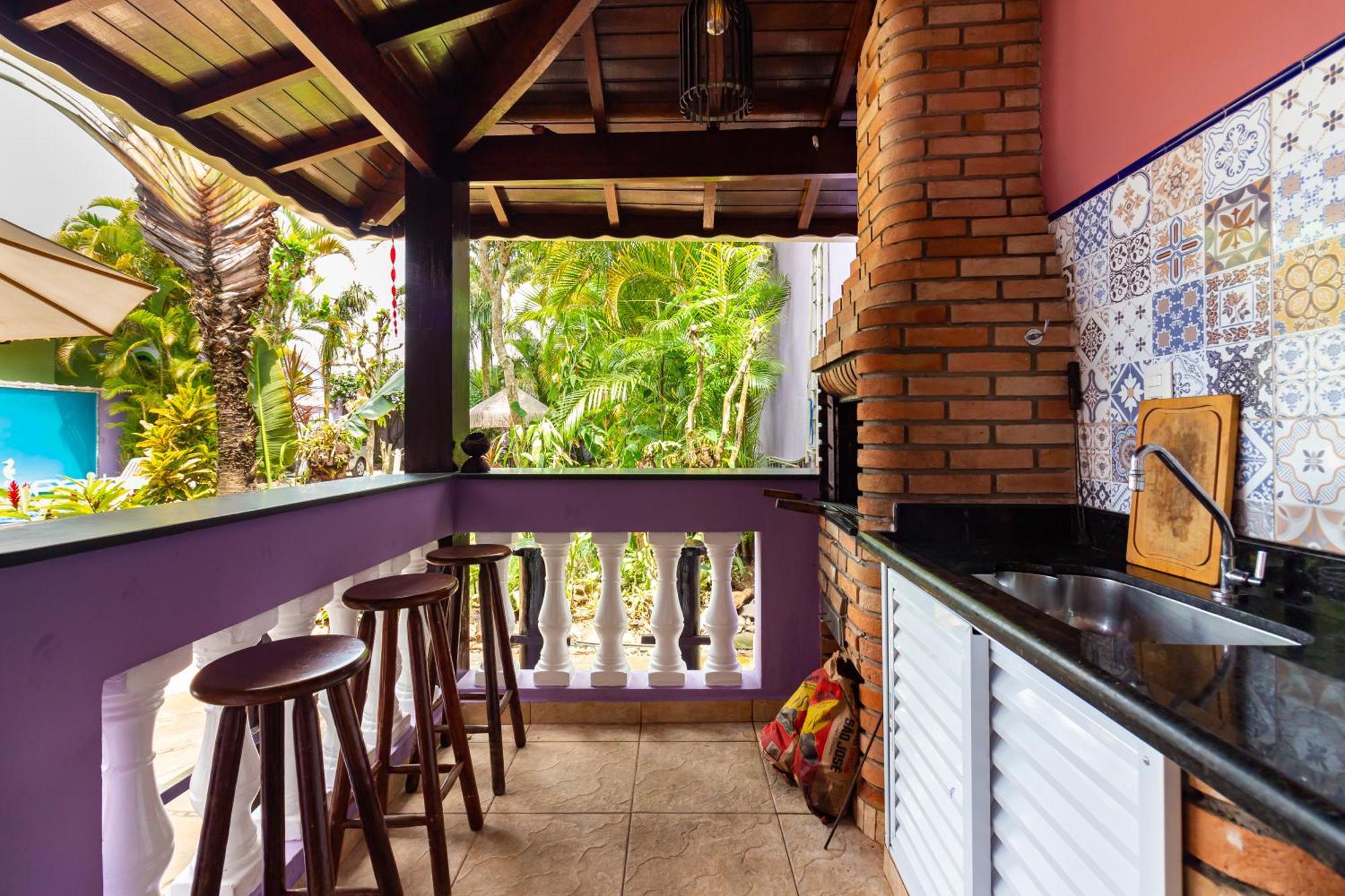 O Paraiso Em Peruibe Casa Para Ate 25 Pessoas Exterior photo